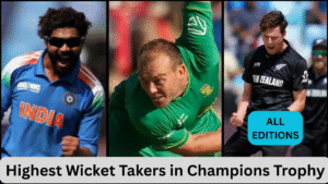 highest wicket takers in champions trophy