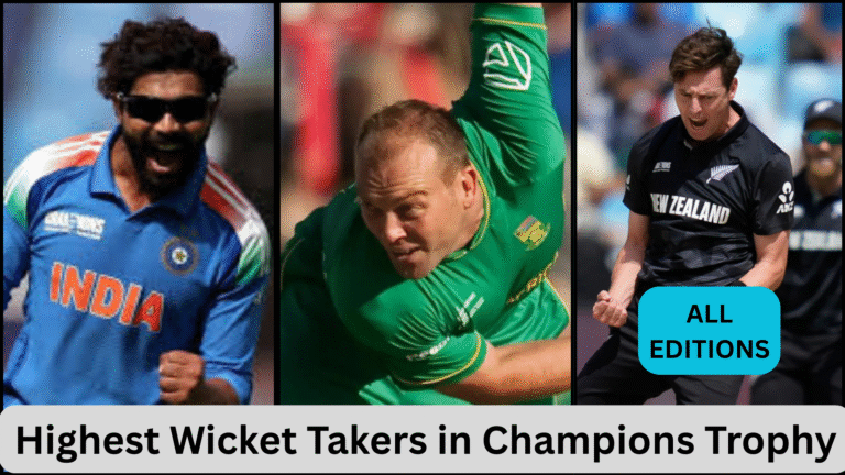ICC Champions Trophy 2025: Highest Wicket-takers in Previous Editions