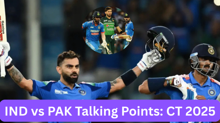 INDIA vs PAKISTAN CT 2025 Talking Points, Pakistan Qualification Scenario, and Virat Kohli Records