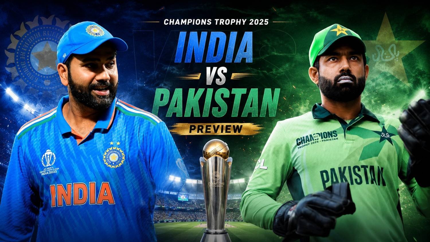 India vs Pakistan Champions Trophy 2025 Preview