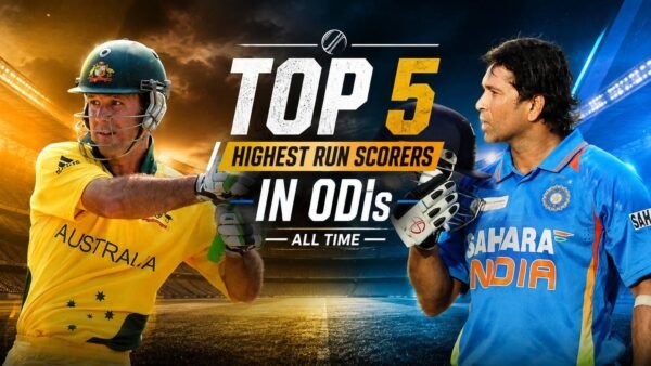 Most Runs in ODI Cricket: Top 5 ft. Sachin, Virat