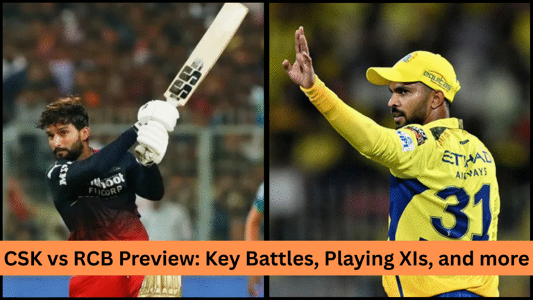 CSK vs RCB Preview: IPL 2025 8th Match, Chennai