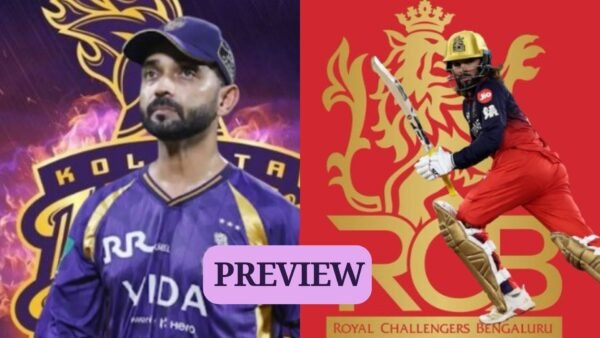 KKR vs RCB IPL 2025 Preview: Key Battles, Expected XI, and More