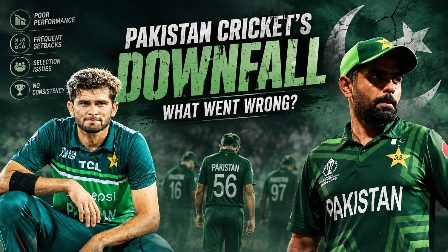 akistan Cricket Team Downfall