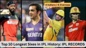 longest sixes in ipl history