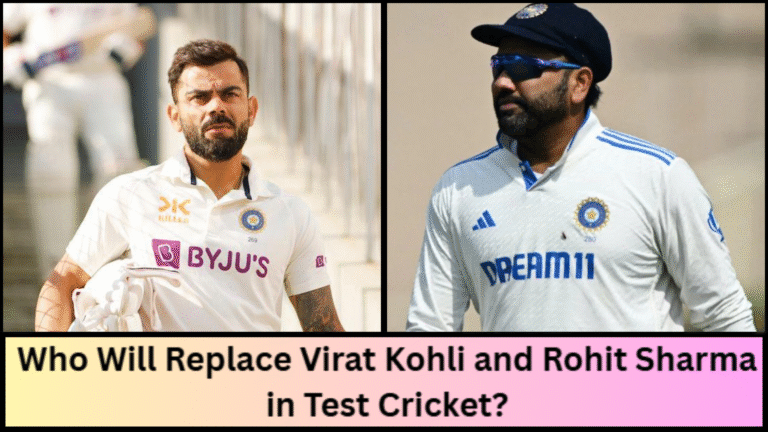 Who Will Replace Virat Kohli and Rohit Sharma in Test Cricket?