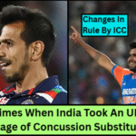 CONCUSSION SUBSTITUTE RULE: Was India Unfair?