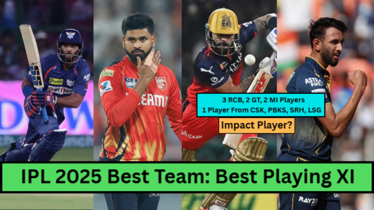 IPL 2025 Best Team: IPL 2025 Best XI