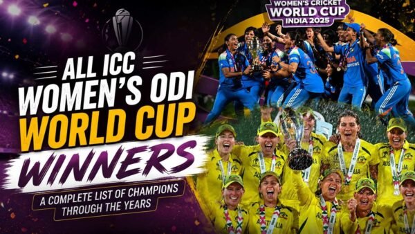 Women’s World Cup Winners List (ODI)