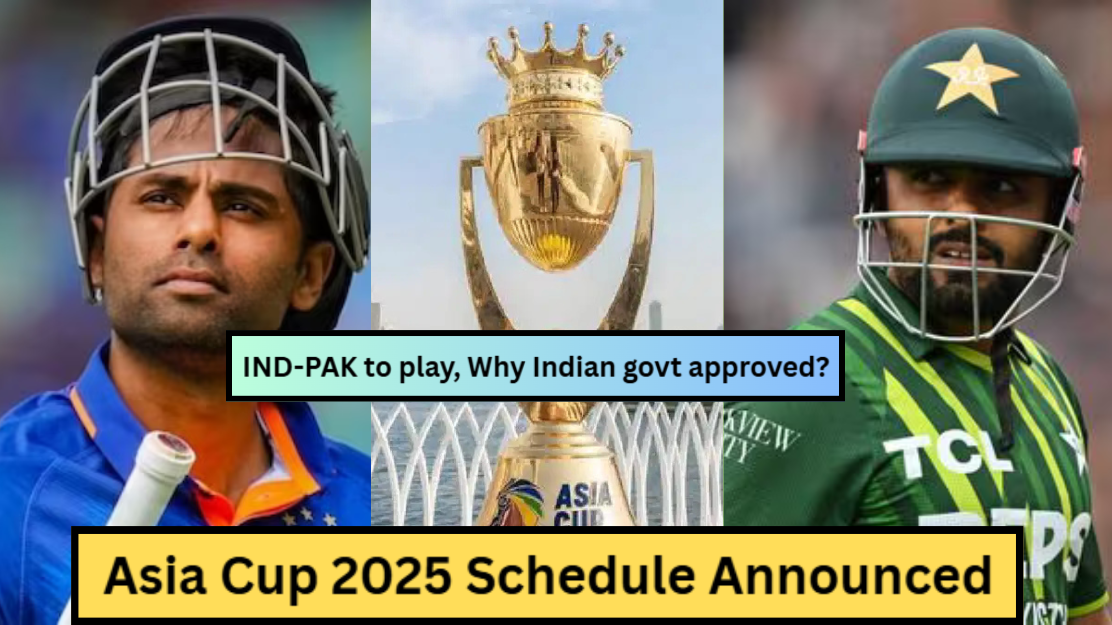 Asia Cup Schedule 2025: IND to Play Against PAK