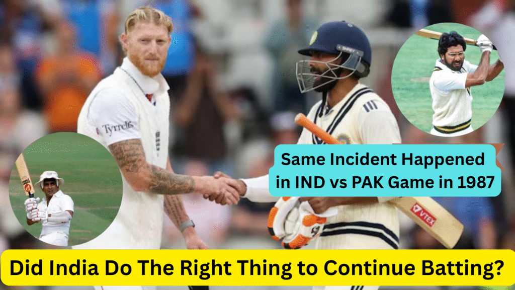 Indian Cricket Moments: When Abbas Did the Ben Stokes