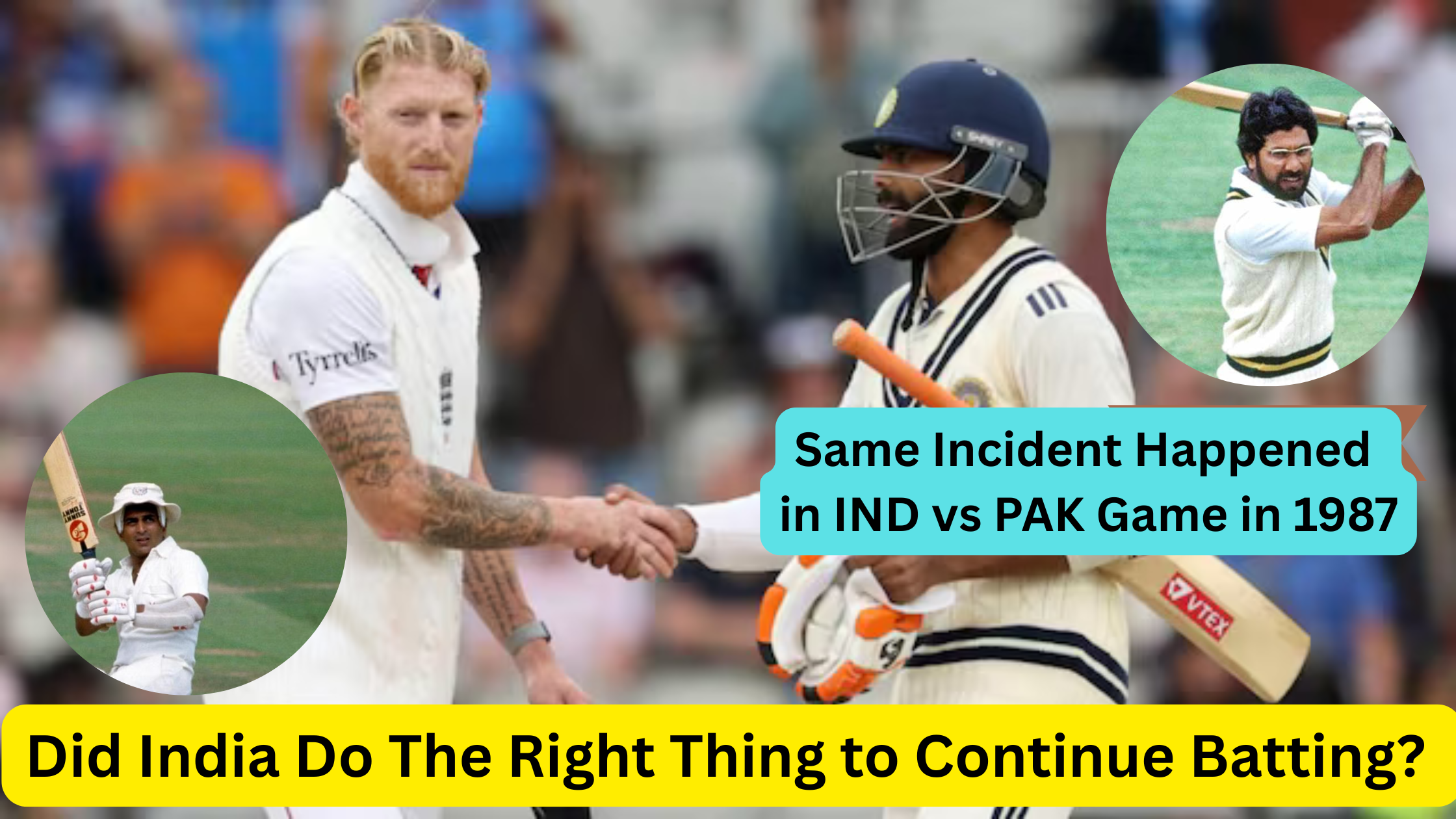 Indian Cricket Moments: When Abbas Did the Ben Stokes
