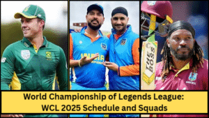 World Championship of Legends League 2025 Schedule and Squads