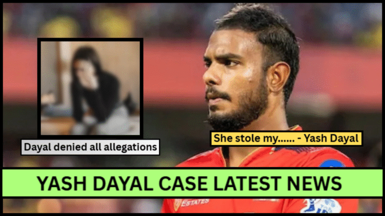 Yash Dayal Case: Dayal Denied Allegations, Accused Woman…