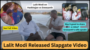 Lalit Modi Released Video of Slapgate (Harbhajan vs Sreesanth)