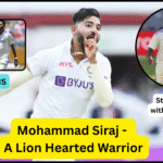 Mohammad Siraj without Jasprit Bumrah: A Lion Hearted Warrior