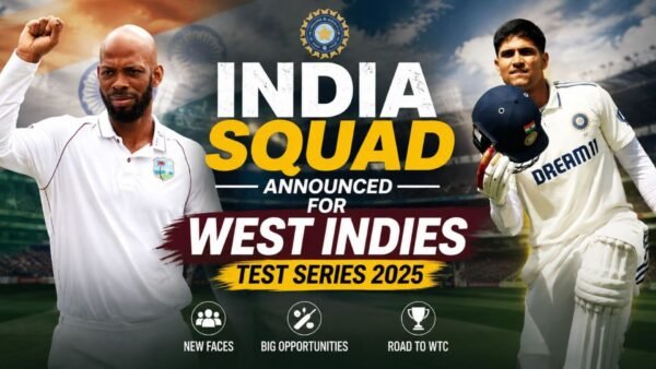 India Squad for WI Test Series 2025: Who Will Play at No. 3? Bumrah to Play Both Tests?