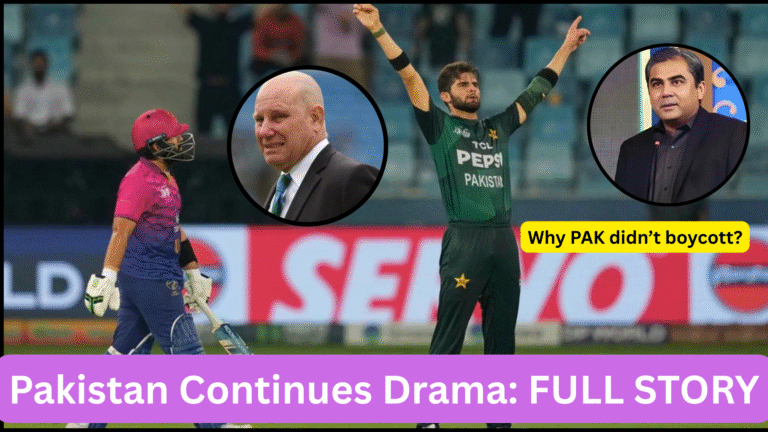 Pakistan vs UAE: Pakistan Eats Their Own Words, Didn’t Boycott Game