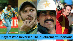 Top 10 Cricketers Who Come Out of Retirement and Played Again