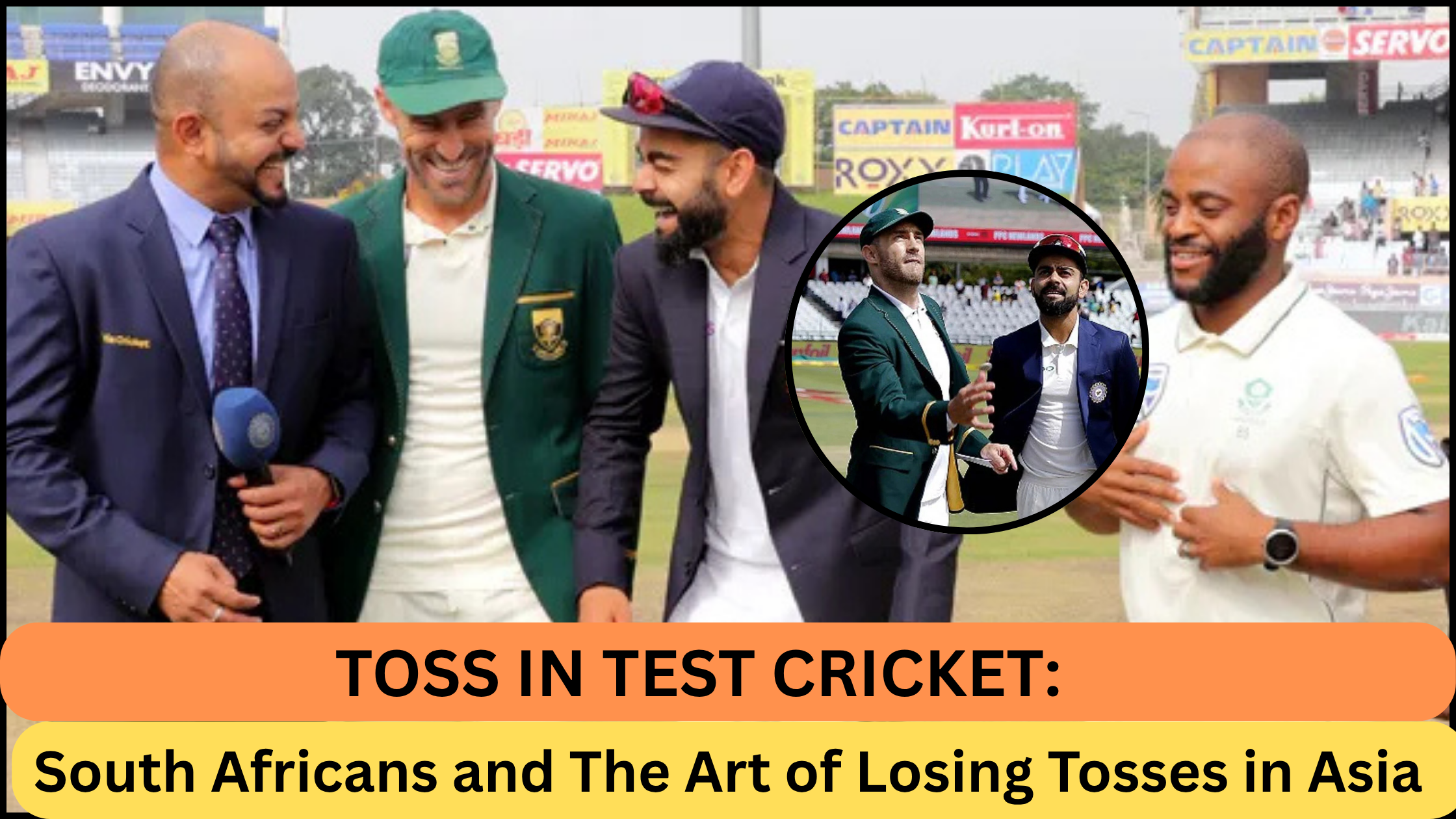Toss in Test Cricket: South Africans and the Art of Losing Tosses in Asia