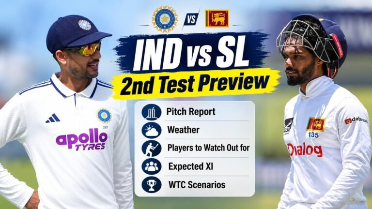 India vs Sri Lanka 2nd Test Preview: Colombo Test Puts Series, WTC Points on the Line