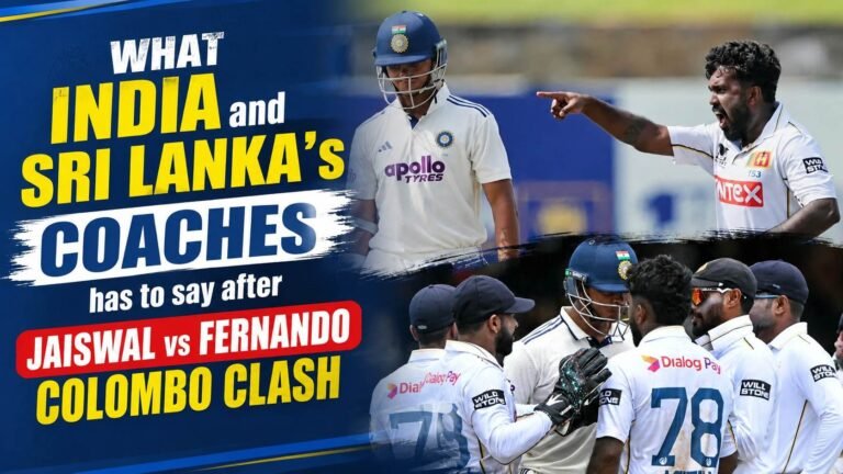 “It was in the heat of the moment”: What IND’s Batting and SL’s Bowling Coach Said After Yashasvi Jaiswal vs Asitha Fernando Colombo Clash
