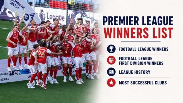 Premier League Winners List: Every English Top-Flight Champion from 1888 to Now