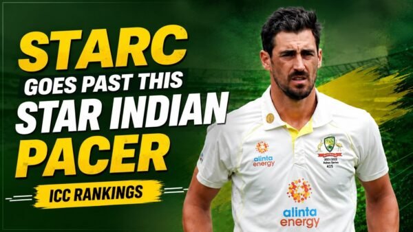 Mitchell Starc Goes Past This Star Indian Pacer to Become No. 1 Test Bowler