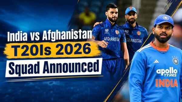 India vs Afghanistan T20Is 2026: Afghanistan Announce Strong T20I Squad for September Series