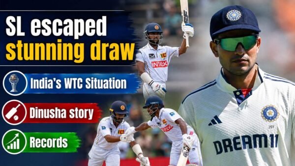 India vs Sri Lanka 2nd Test: Sonal Dinusha and Sri Lanka’s Stunning Escape in Colombo (TALKING POINTS)