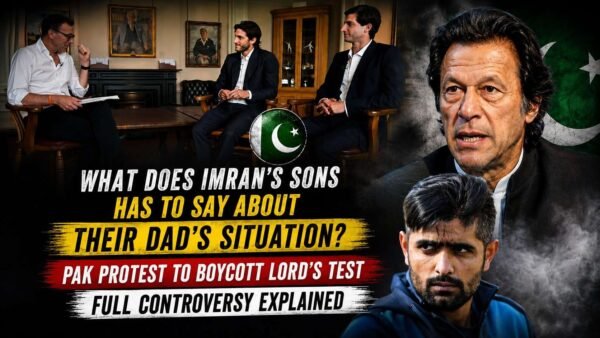 Imran Khan’s Sons Speak Out on His Prison Conditions as Pakistan Threatens Lord’s Test Boycott: Full Imran Khan controversy explained