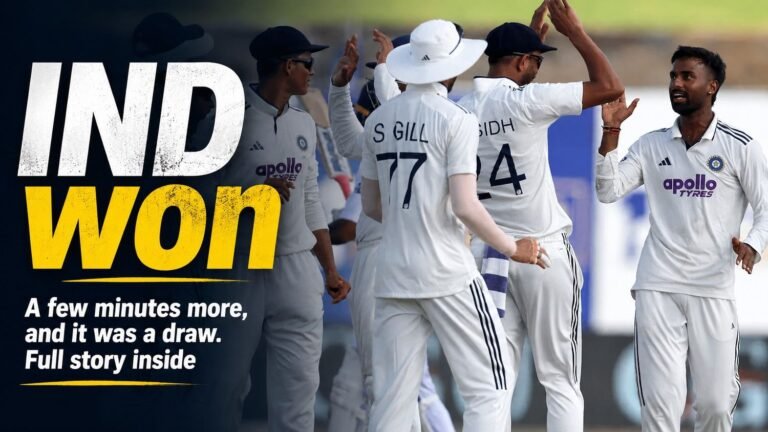 India vs Sri Lanka 1st Test Review: Galle Victory Gives India a WTC Lifeline