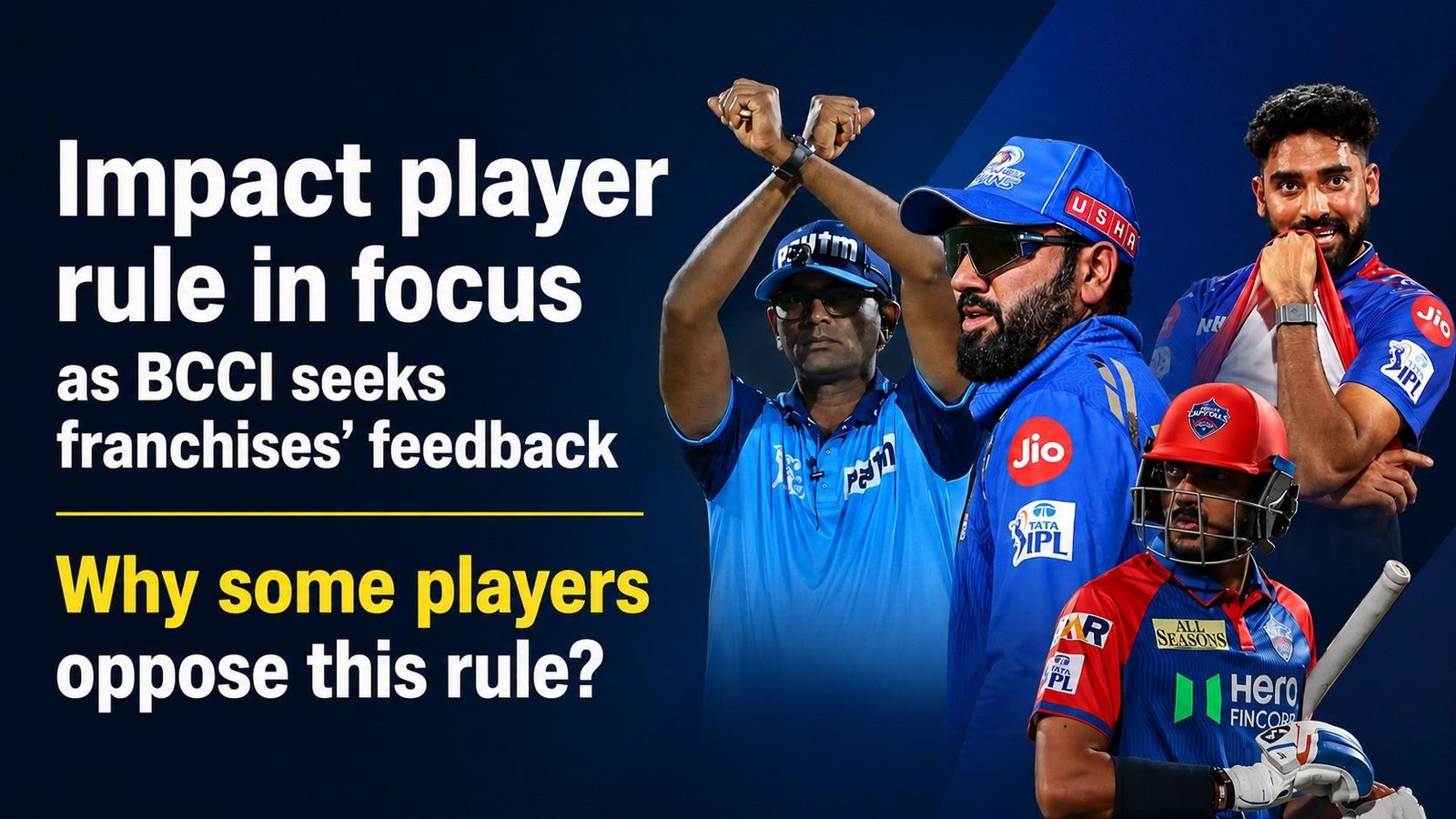 Impact player rule in focus