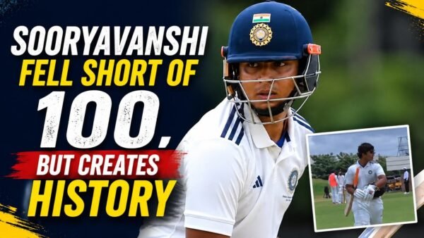 Vaibhav Sooryavanshi Falls Just Short of Duleep Trophy Milestone After Making History at 15