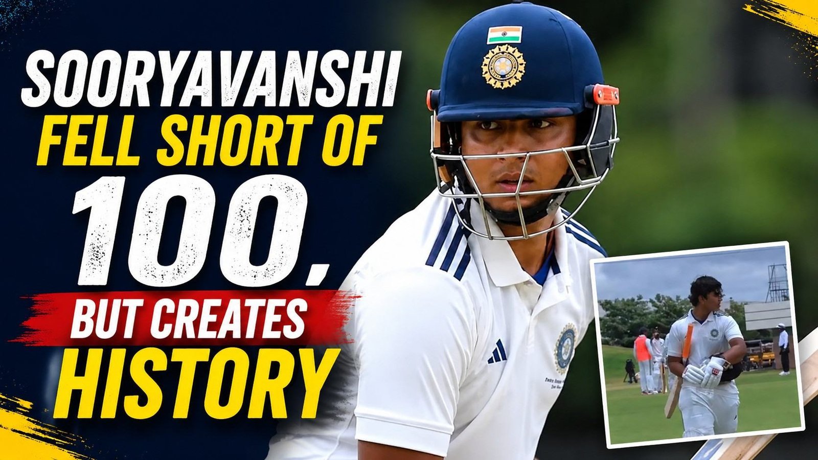 Vaibhav Sooryavanshi creates history in Duleep Trophy 2026