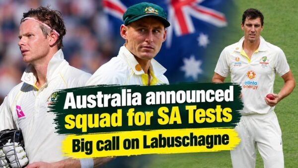 Australia Make Big Call on Marnus Labuschagne as South Africa Test Squad Is Announced