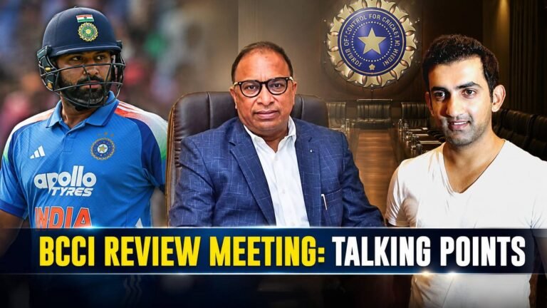 BCCI Review Meeting: Injuries, Rohit Sharma, Agarkar, FTP and 2027 World Cup — Talking Points
