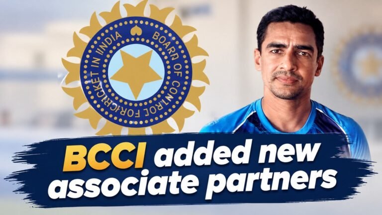 BCCI Added New Associate Partners for Team India’s Home Matches