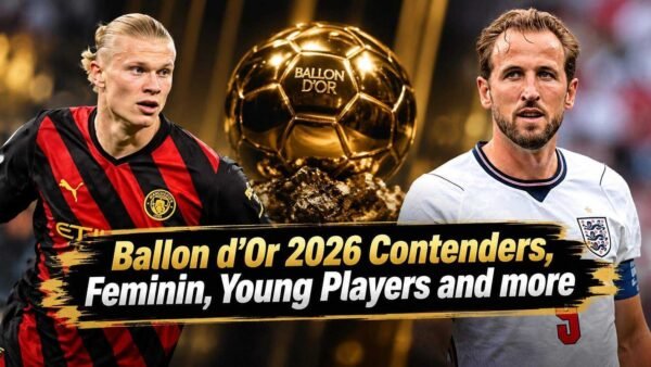 Ballon d’Or 2026: Kane, Mbappe, and Messi Lead Star-Studded Shortlist