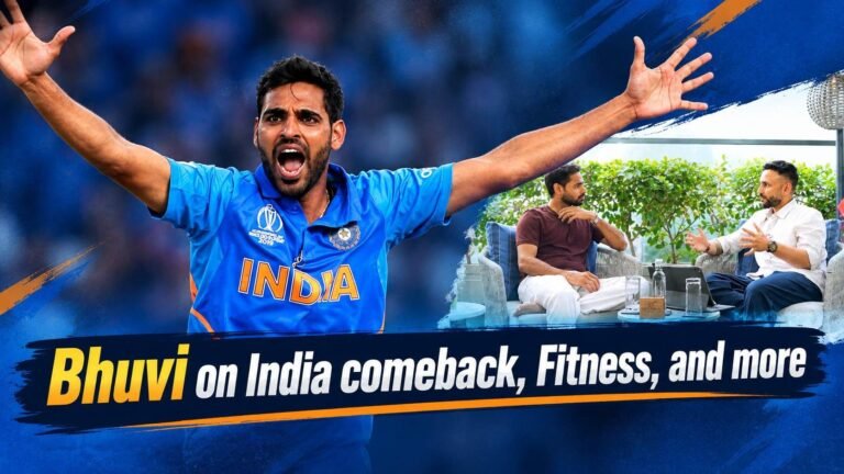 Bhuvneshwar Kumar Breaks Silence on India Comeback, 50-Over Fitness and His Views on Dhoni, Virat and Rohit