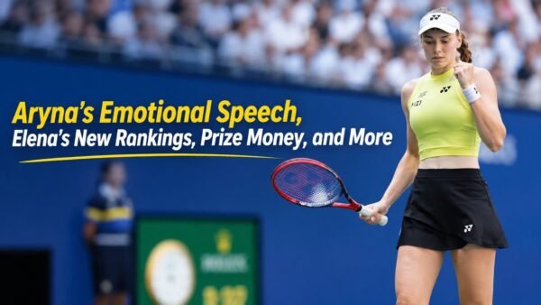 Elena Rybakina Stuns With US Open Triumph: Aryna’s Emotional Speech, Elena’s No. 1 Rankings, Prize Money, and More