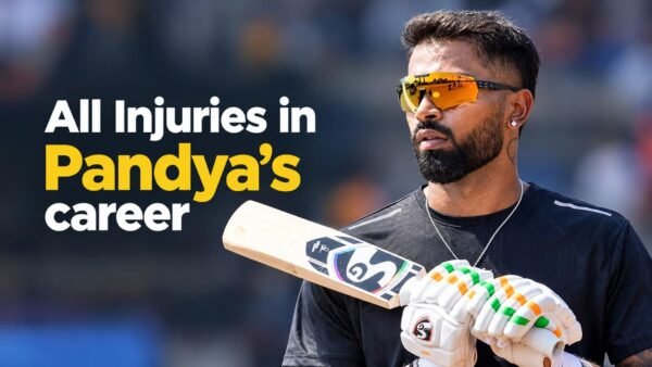 Hardik Pandya Injury Timeline: His monopoly, test cricket, all injuries in his career, and more