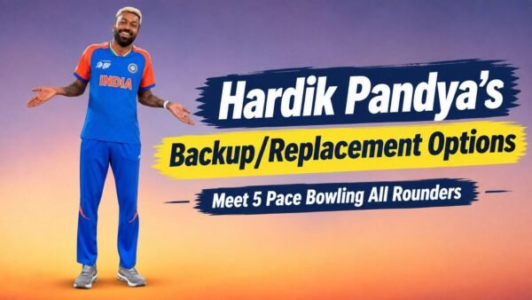 Who can replace Hardik Pandya in emergency? Meet 5 Indian pace-bowling all-rounders
