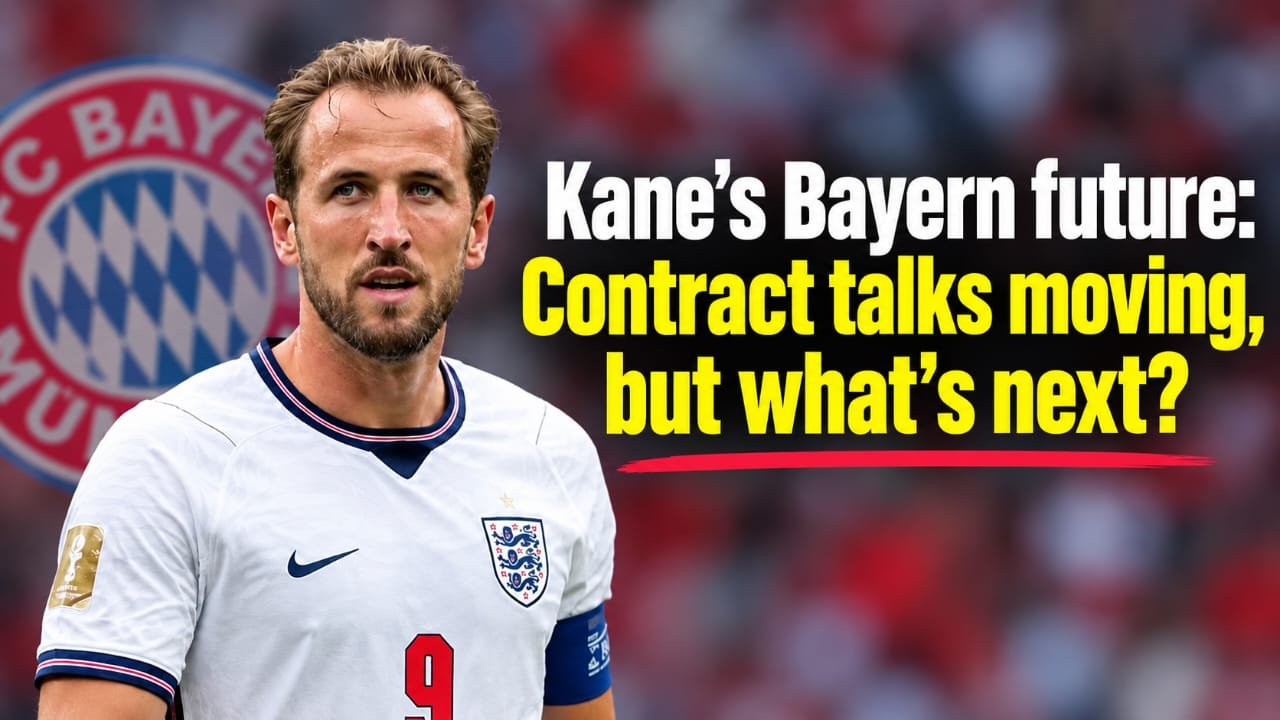 Harry kane Bayern Munich contract talks