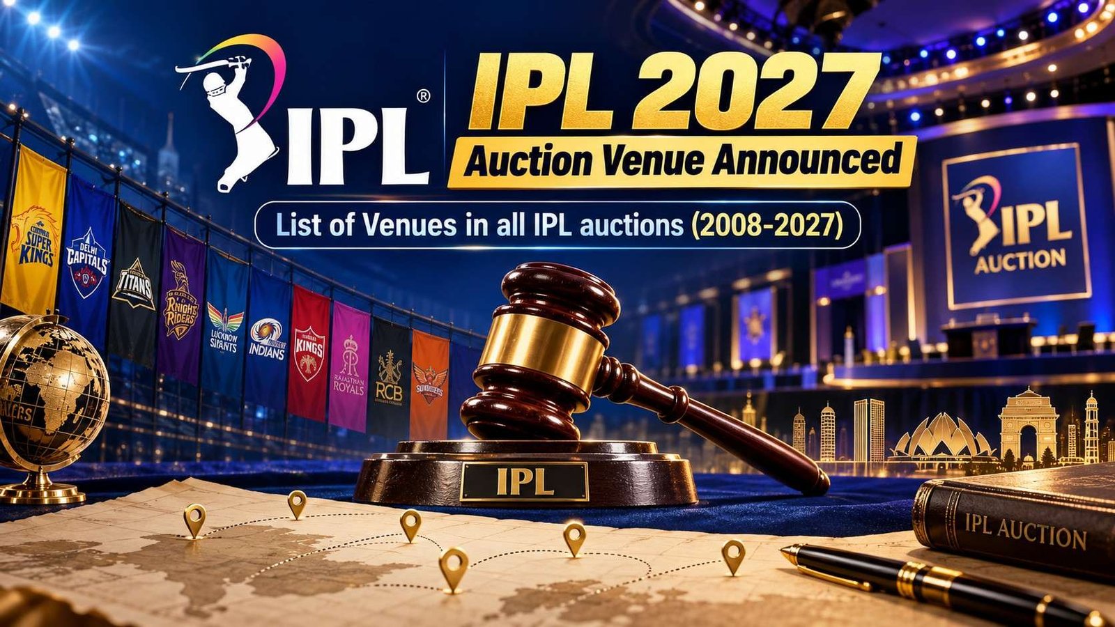 IPL auction venue announced
