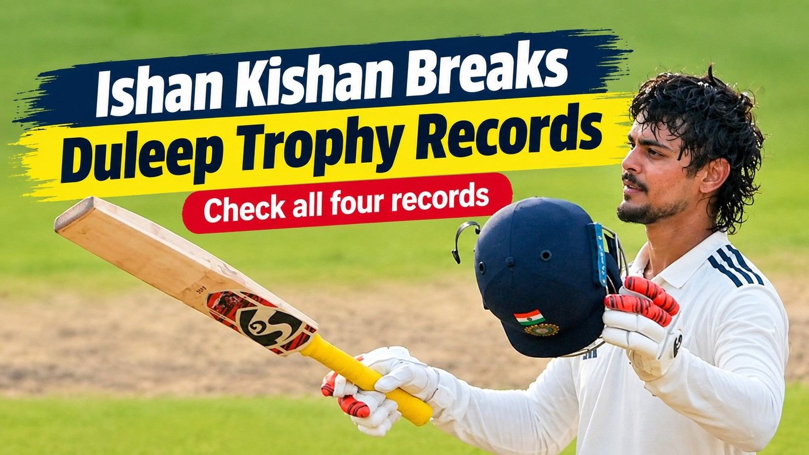 Ishan Kishan breaks Duleep Trophy records