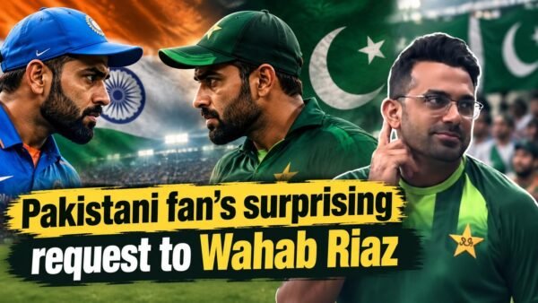 A Pakistan Cricket Fan Made a Surprising Request to Wahab Riaz after the Win: What’s their mentality?