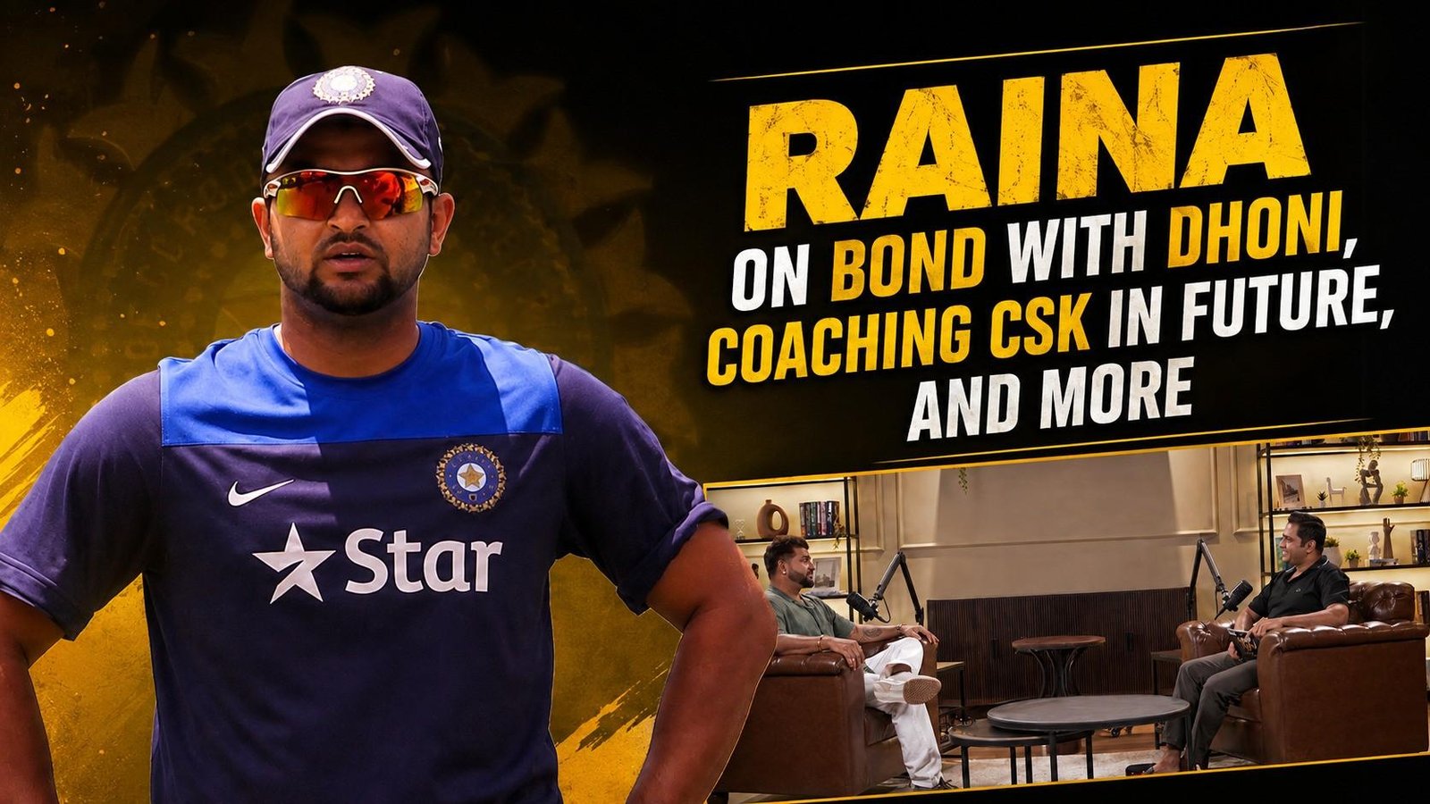 Suresh Raina on bond with MS Dhoni, coaching CSK, and more