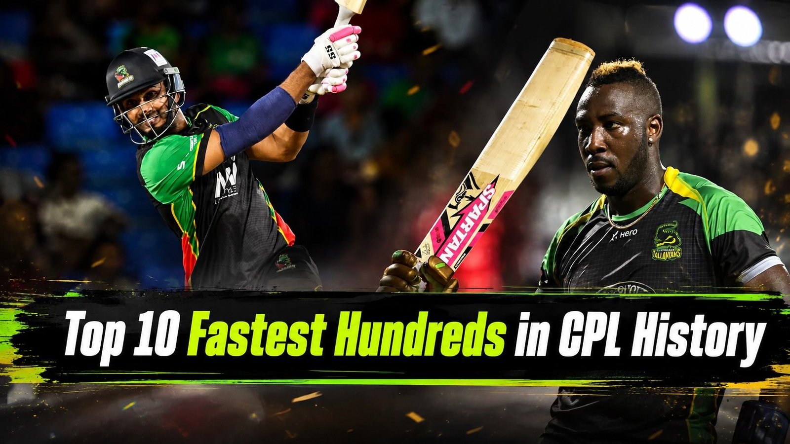 Top 10 Fastest Hundred in CPL History