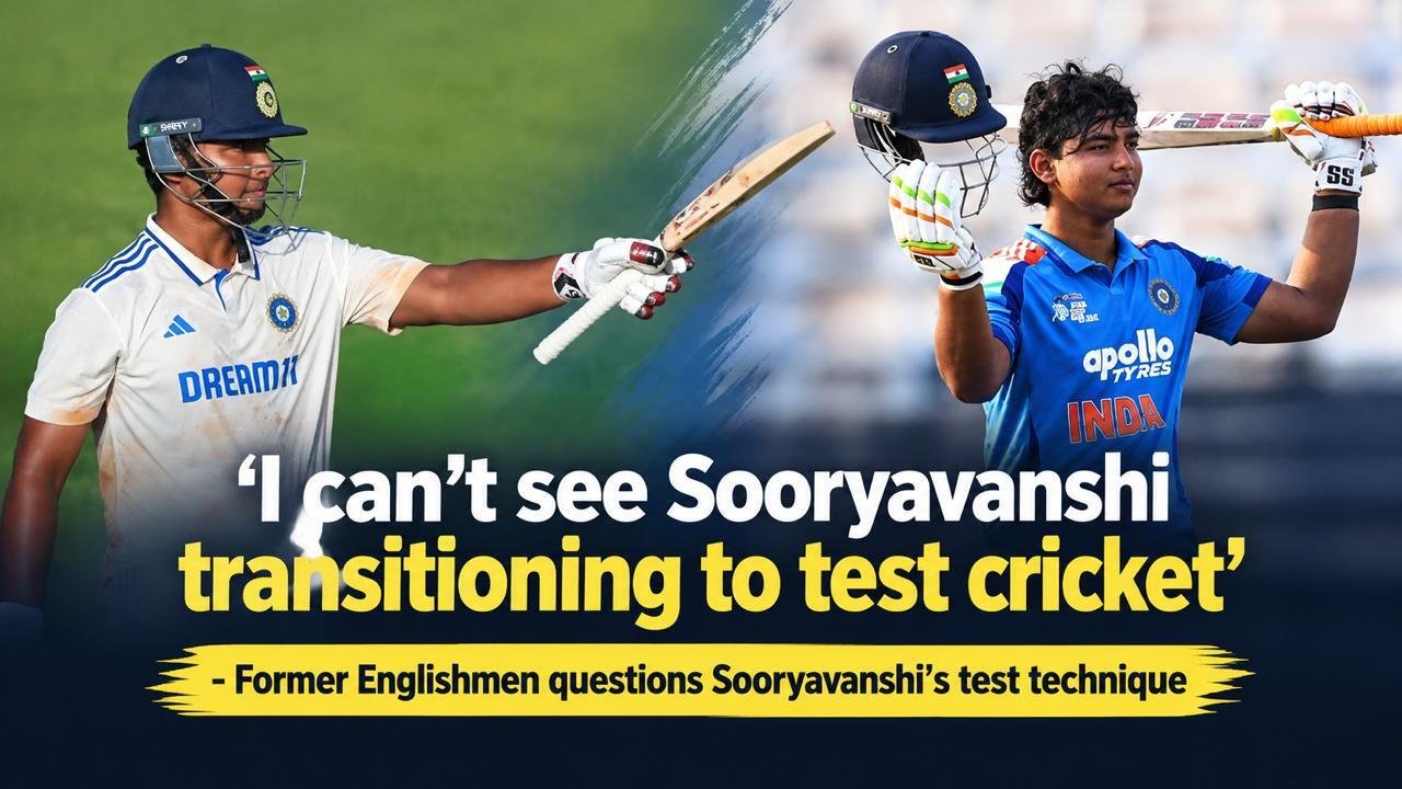 Vaibhav Sooryavanshi test technique questioned